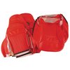 462093 Vinyl Sport Seat Covers, 2000-2004 Chevy Corvette, Torch Red - image 2