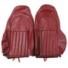 462389 Vinyl Standard Seat Covers, 1997-1999 Chevy Corvette, Red - image 2