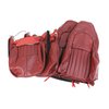 462589 100-percent Leather Standard Seat Covers, 1997-1999 Chevy Corvette, Red - image 2