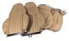 462591 100-percent Leather Standard Seat Covers, 1998-2004 Chevy Corvette, Oak - image 2