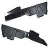 464722 Console Side Panels, 1984-1987 Chevy Corvette, Graphite - image 1