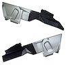 464769 Console Side Panels, 1984-1987 Chevy Corvette, Gray - image 1