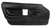 465820 Left Hand Coupe Door Panel, 1994-1996 Chevy Corvette, Black - image 1