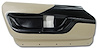 467082 Left Hand Convertible Door Panel, 1994-1996 Chevy Corvette, Beige - image 1
