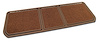 467553 Rear Compartment Unit, 1970-1972 Chevy Corvette, Dark Saddle 80/20 3 Door - image 1