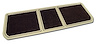 467616 Rear Compartment Unit, 1970-1979 Chevy Corvette, Neutral Pile 3 Door - image 1