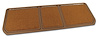467653 Rear Compartment Unit, 1970-1972 Chevy Corvette, Dark Saddle Pile 3 Door - image 1