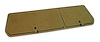 467750 Rear Compartment Unit, 1979-1980 Chevy Corvette, Doeskin Pile 2 Door, Doeskin, ABS Plastic - image 1