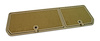 4677A3 Rear Compartment Unit, 1979-1980 Chevy Corvette, 2 Door, Doeskin W/Dark Doeskin Carpet, ABS Plastic - image 1