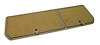 4677A4 Rear Compartment Unit, 1981-1982 Chevy Corvette, 2 Door, Camel W/Light Camel Carpet, ABS Plastic - image 1