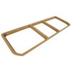 468015 Rear Compartment Unit Master Frame, 1970-1972 Chevy Corvette, Light Saddle 3-Door - image 2