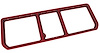 468024 Rear Compartment Unit Master Frame, 1977-1979 Chevy Corvette, Red 3-Door - image 1