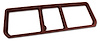 468033 Rear Compartment Unit Master Frame, 1978-1978 Chevy Corvette, Saffron 3-Door - image 1