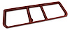 468034 Rear Compartment Unit Master Frame, 1976-1976 Chevy Corvette, Firethorn 3-Door - image 1
