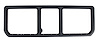 468048 Rear Compartment Unit Master Frame, 1978-1979 Chevy Corvette, Dark Blue 3-Door - image 1