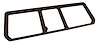 468055 Rear Compartment Unit Master Frame, 1976-1978 Chevy Corvette, Dark Brown 3-Door - image 1