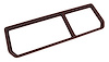 468239 Rear Compartment Unit Master Frame, 1981-1981 Chevy Corvette, Cinnabar 2-Door - image 1