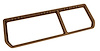 468250 Rear Compartment Unit Master Frame, 1979-1980 Chevy Corvette, Doeskin 2-Door - image 1