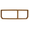 468258 Rear Compartment Unit Master Frame, 1981-1982 Chevy Corvette, Camel 2-Door - image 1