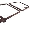 468336 Rear Compartment Unit Door Frames, 1980-1980 Chevy Corvette, Claret 2 Piece - image 3