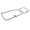 468359 Rear Compartment Unit Door Frames, 1982-1982 Chevy Corvette, Silvergreen 2 Piece - image 2
