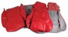 468475 OE Style 100-percent Leather Standard Seat Covers W/O Perforated Inserts, 1986-1988 Chevy Corvette, Red - image 2