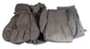 468479 OE Style 100-percent Leather Standard Seat Covers W/O Perforated Inserts, 1988-1988 Chevy Corvette, Gray - image 2