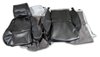 468722 OE Style Leather-Like Standard Seat Covers W/O Perforated Inserts, 1984-1987 Chevy Corvette, Graphite - image 2