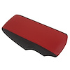 46895 Console Lid, 2005-2013 Chevy Corvette, Ebony/Red 2-Tone Leather - image 1