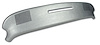 469661 Dash Shield, 1974-1975 Chevy Corvette, Silver - image 1