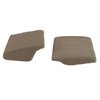 471784 FRONT SPEAKER COVER ASSYS, 1992-1993 Chevy Corvette, GRAY PILE - image 2