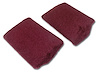 471786 FRONT SPEAKER COVER ASSYS, 1993-1993 Chevy Corvette, RUBY RED PILE - image 1