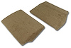 471982 Front Speaker Cover Carpet Assemblies, 1994-1996 Chevy Corvette, Beige Tru-Vet Carpet - image 1