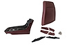 477836 Reproduction Seat Frame & Hinge Kit, 1980-1980 Chevy Corvette, Claret - image 1