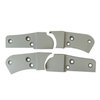 477868 Reproduction Seat Frame & Hinge Kit, 1982-1982 Chevy Corvette, Gray - image 4