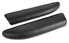 479695 Leather Armrest Pads, 2005-2013 Chevy Corvette, Ebony - image 1