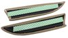 479696 Leather Armrest Pads, 2005-2013 Chevy Corvette, Cashmere - image 3