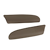 479800 Leather Armrest Pads, 2003-2004 Chevy Corvette, Parchment - image 1