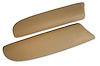 479891 Leather Armrest Pads, 1997-2004 Chevy Corvette, Oak - image 1