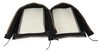 480120 Driver Leather Seat Covers, 1964-1964 Chevy Corvette, Black - image 4