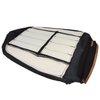 480620 Driver Leather Seat Covers, 1969 Chevy Corvette, Black - image 3