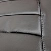 480720 Driver Leather Seat Covers, 1970-1971 Chevy Corvette, Black, Leather/Vinyl - image 3