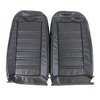 481020 Driver Leather Seat Covers, 1975-1975 Chevy Corvette, Black, Leather/Vinyl - image 3