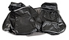 481620 Driver Leather Seat Covers, 1984-1988 Chevy Corvette, Black, Standard - image 1