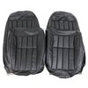 484420 Driver Leather Seat Covers, 1970-1971 Chevy Corvette, Black, 100-percent-Leather - image 2