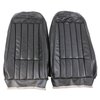 484420 Driver Leather Seat Covers, 1970-1971 Chevy Corvette, Black, 100-percent-Leather - image 3