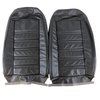 484520 Driver Leather Seat Covers, 1972-1974 Chevy Corvette, Black, 100-percent-Leather - image 4