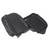 484720 Driver Leather Seat Covers, 1976-1978 Chevy Corvette, Black, 100-percent-Leather - image 2