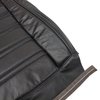 484720 Driver Leather Seat Covers, 1976-1978 Chevy Corvette, Black, 100-percent-Leather - image 3