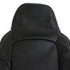 485895 100-percent Leather Standard Seat Covers, 2005-2011 Chevy Corvette, Ebony - image 3